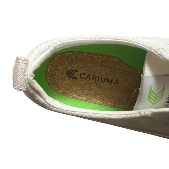 Cariuma OCA low canvas white lace up sneakers - Picture 10 of 11